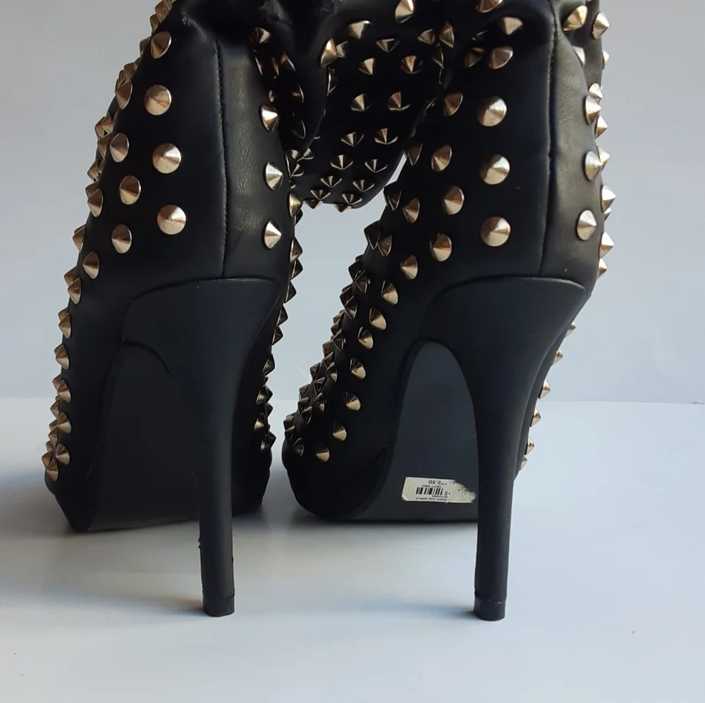 Torrid Peep Toe Heel Boots - Picture 8 of 11